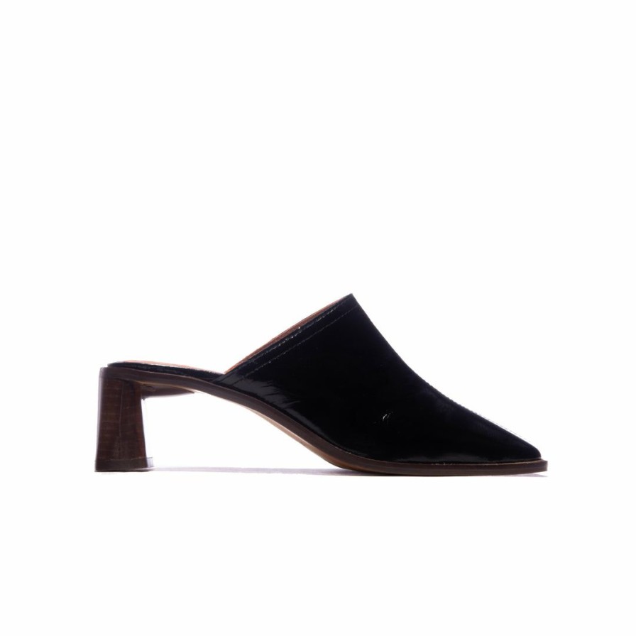 Women L'Intervalle | L'Intervalle Lilia Black Leather