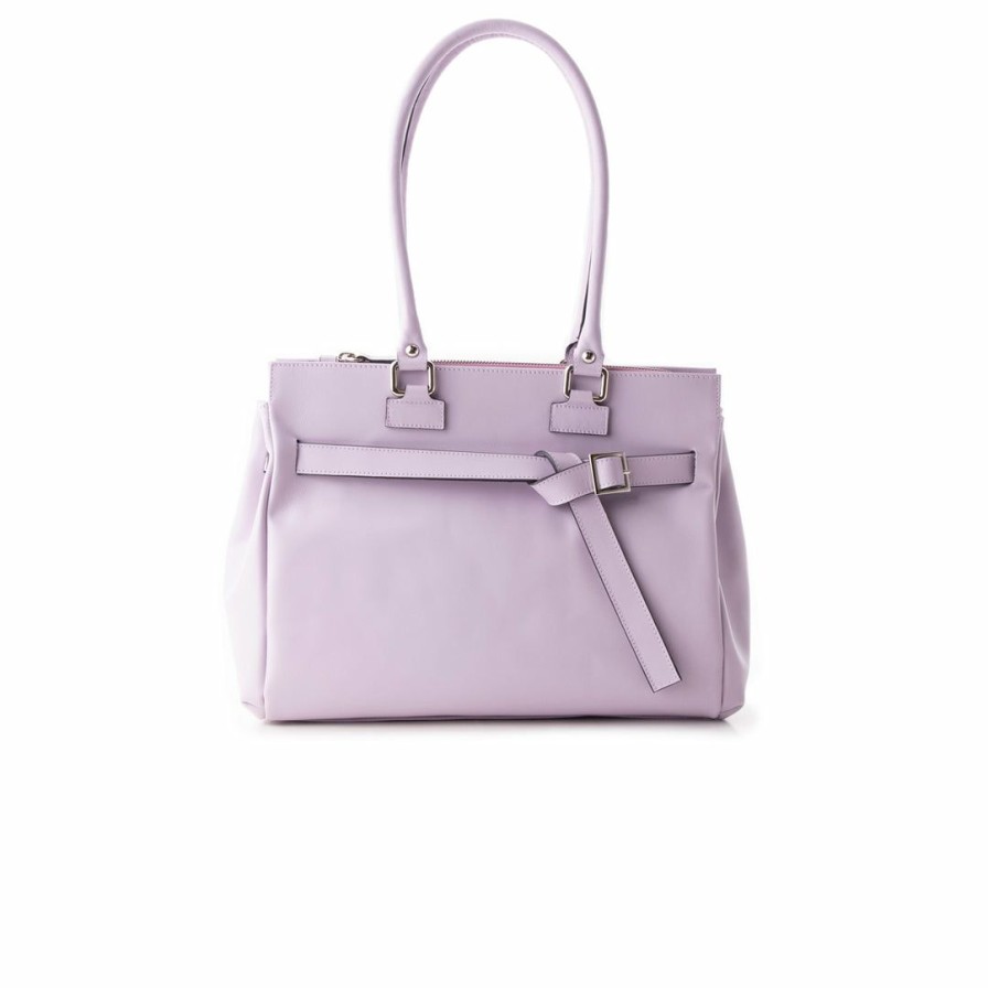 Bags L'Intervalle | L'Intervalle Avenue Lilac Leather Lilac Leather/Cuir Lilas