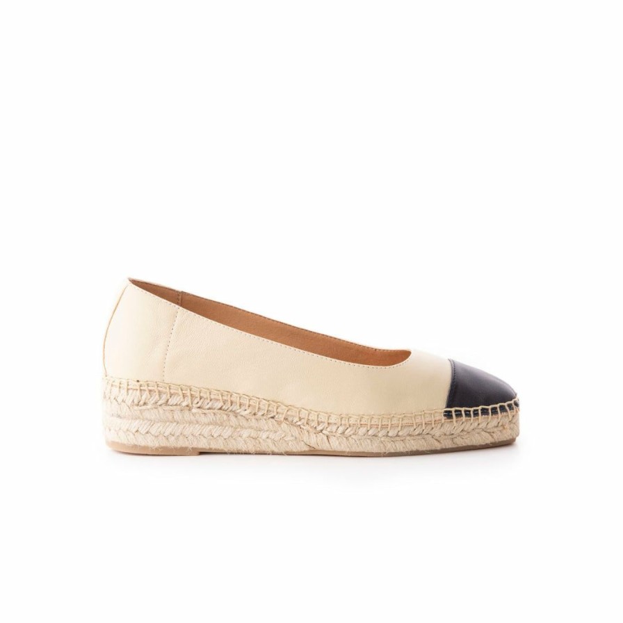 Women L'Intervalle | L'Intervalle Mansa Beige Leather Beige Leather/Cuir Beige