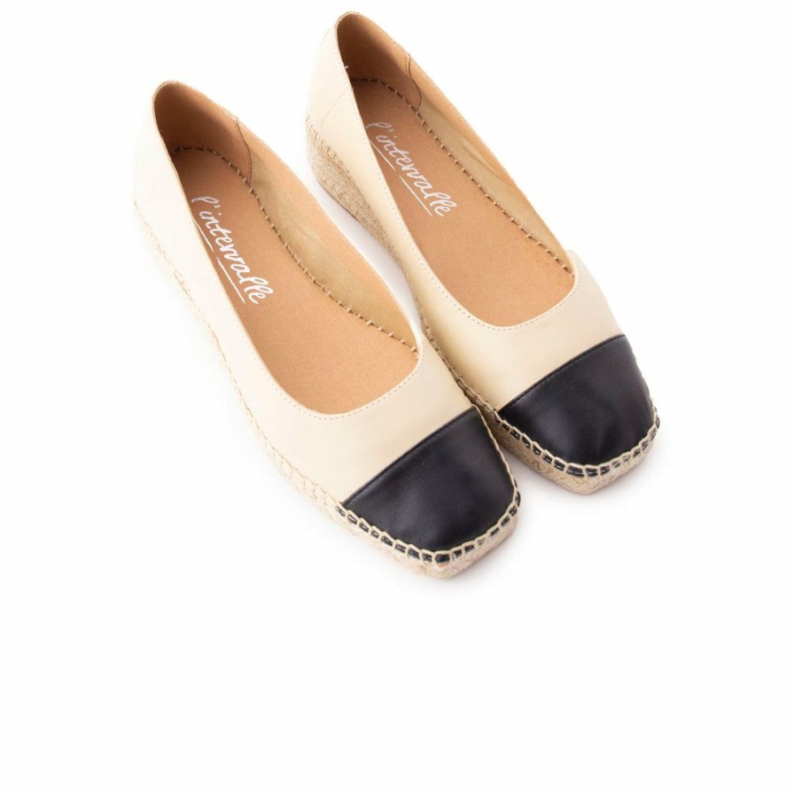 Women L'Intervalle | L'Intervalle Mansa Beige Leather Beige Leather/Cuir Beige