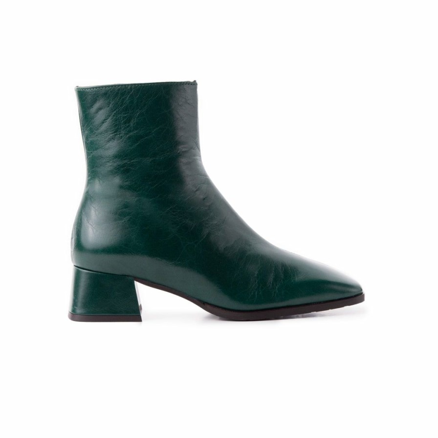 Women L'Intervalle | L'Intervalle Westluc Green Leather