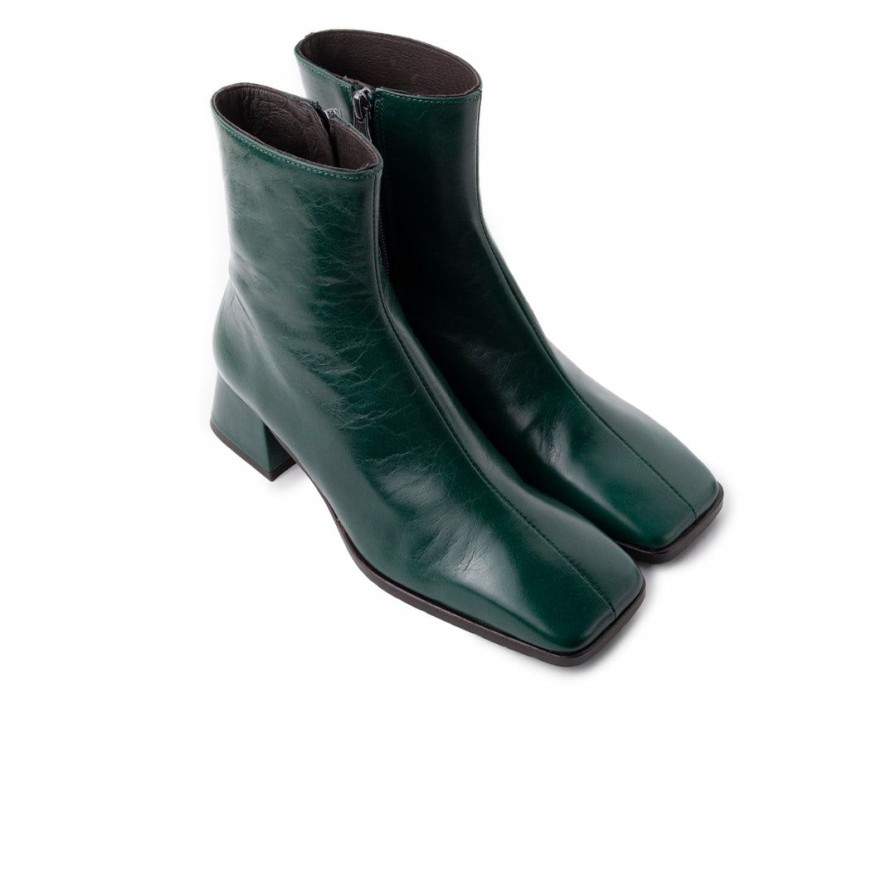 Women L'Intervalle | L'Intervalle Westluc Green Leather