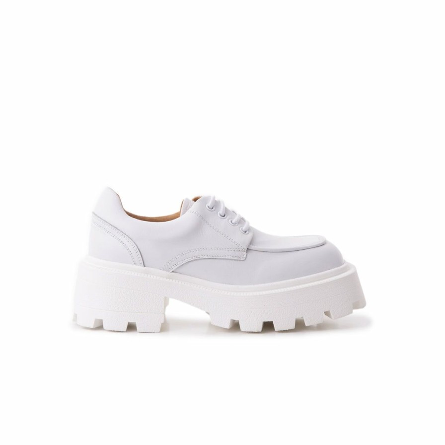 Women L'Intervalle | L'Intervalle Ginny Women White Leather