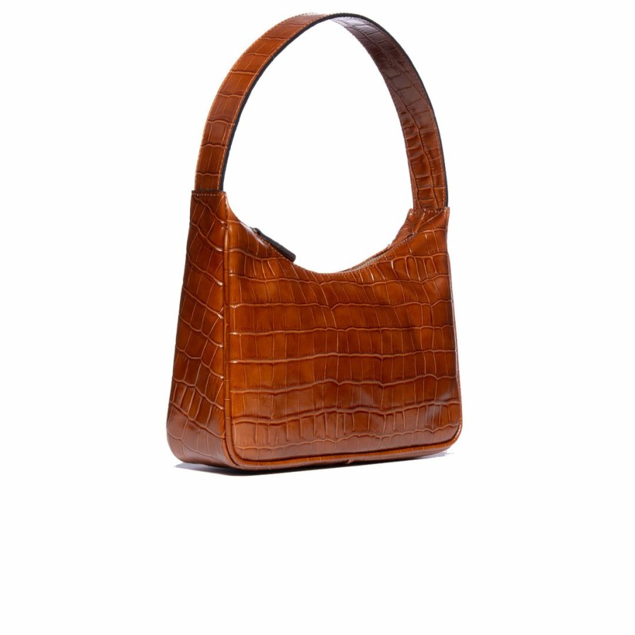 Bags L'Intervalle | L'Intervalle Women City Chestnut Croco