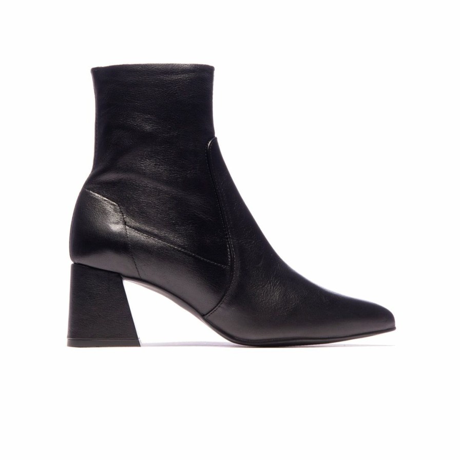 Women L'Intervalle | L'Intervalle Women Kiev Black Leather