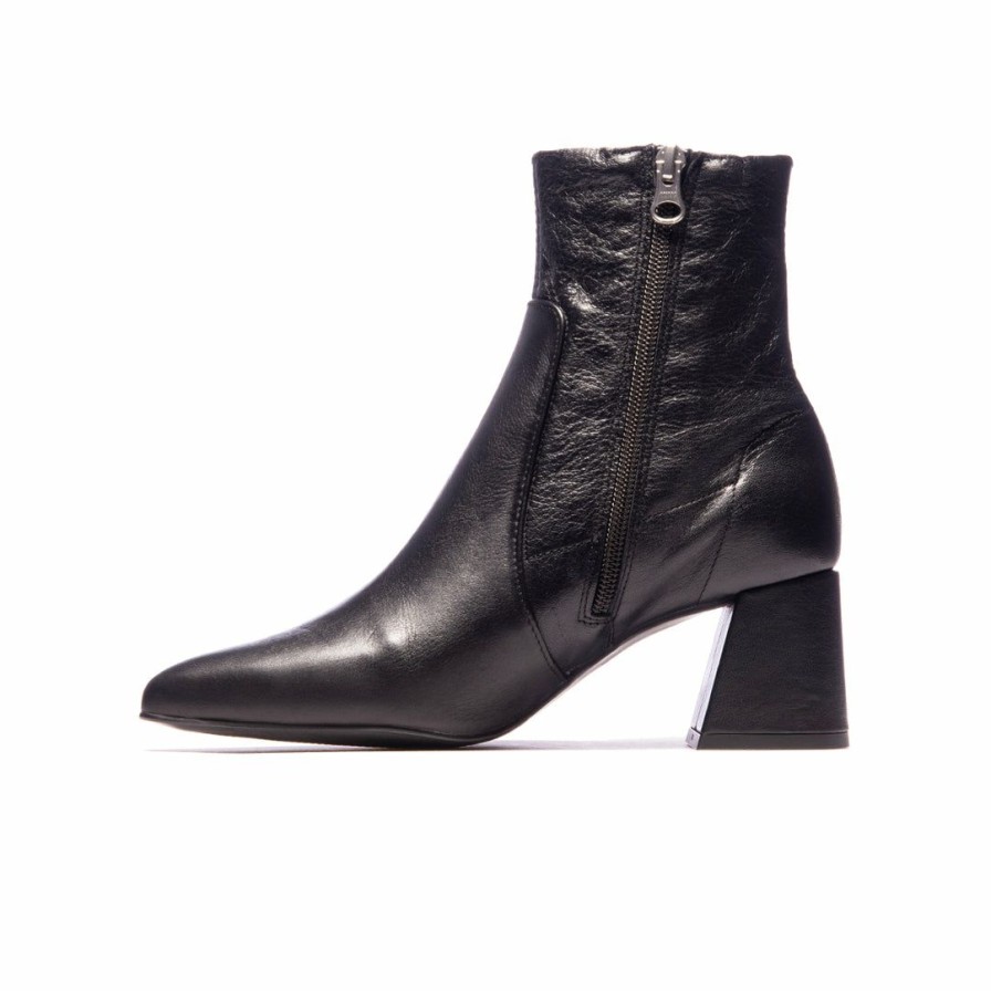 Women L'Intervalle | L'Intervalle Women Kiev Black Leather