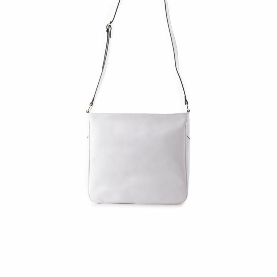 Bags L'Intervalle | L'Intervalle Women Voila White Leather White Leather/Cuir Blanc