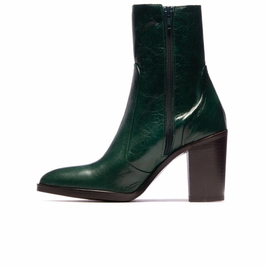 Women L'Intervalle | L'Intervalle Cadiz Women Green Leather