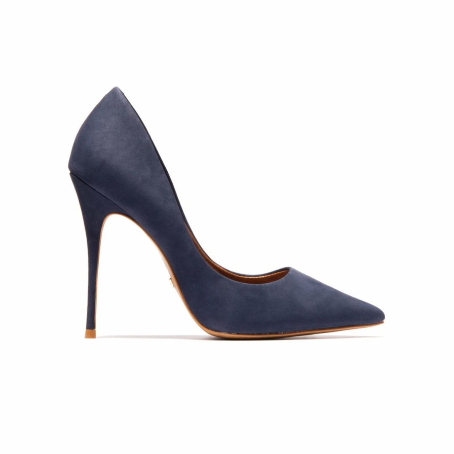 Women L'Intervalle | L'Intervalle Women Teeva Navy Nubuck