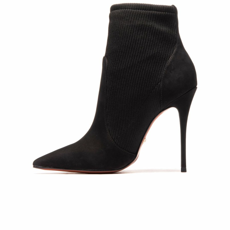 Women L'Intervalle | L'Intervalle Emma Black Stretch/Nubuck