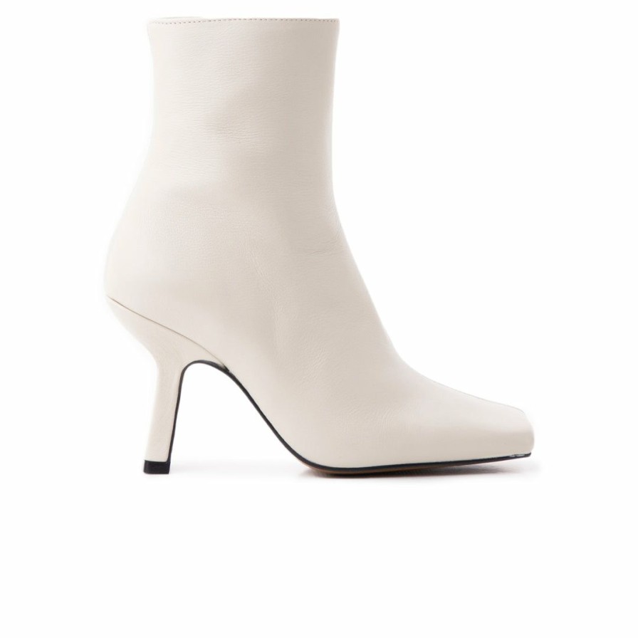 Women L'Intervalle | L'Intervalle Cedar Women Off White Leather