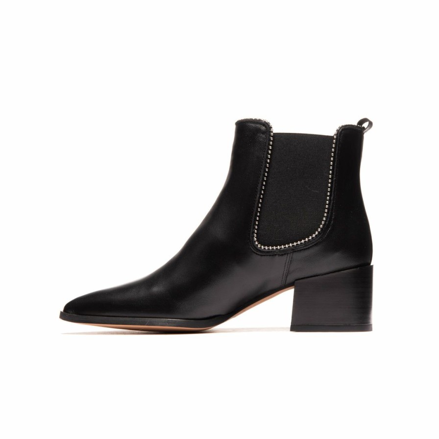 Women L'Intervalle | L'Intervalle Women Jalna Black Leather