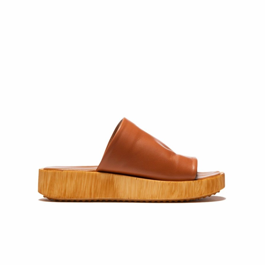 Women L'Intervalle | L'Intervalle Callia Tan Leather