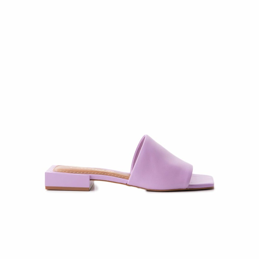 Women L'Intervalle | L'Intervalle Bolivar Lilac Leather Women Lilac Leather/Lilas Cuir