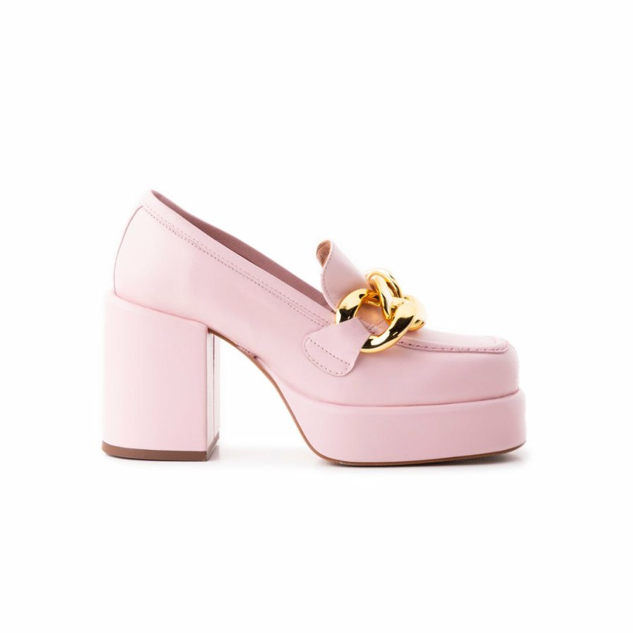 Women L'Intervalle | L'Intervalle Riga Light Pink Leather Light Pink Leather/Cuir Rose