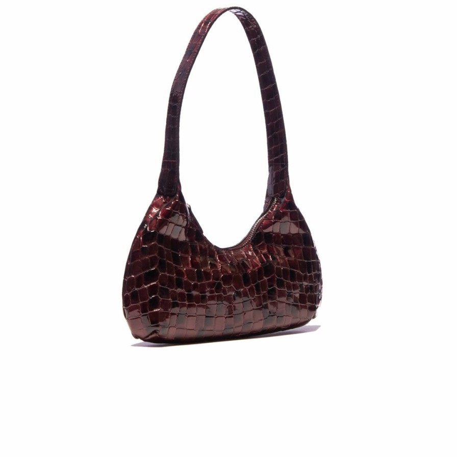 Bags L'Intervalle | L'Intervalle Mollina Bordeau Shiny Croco