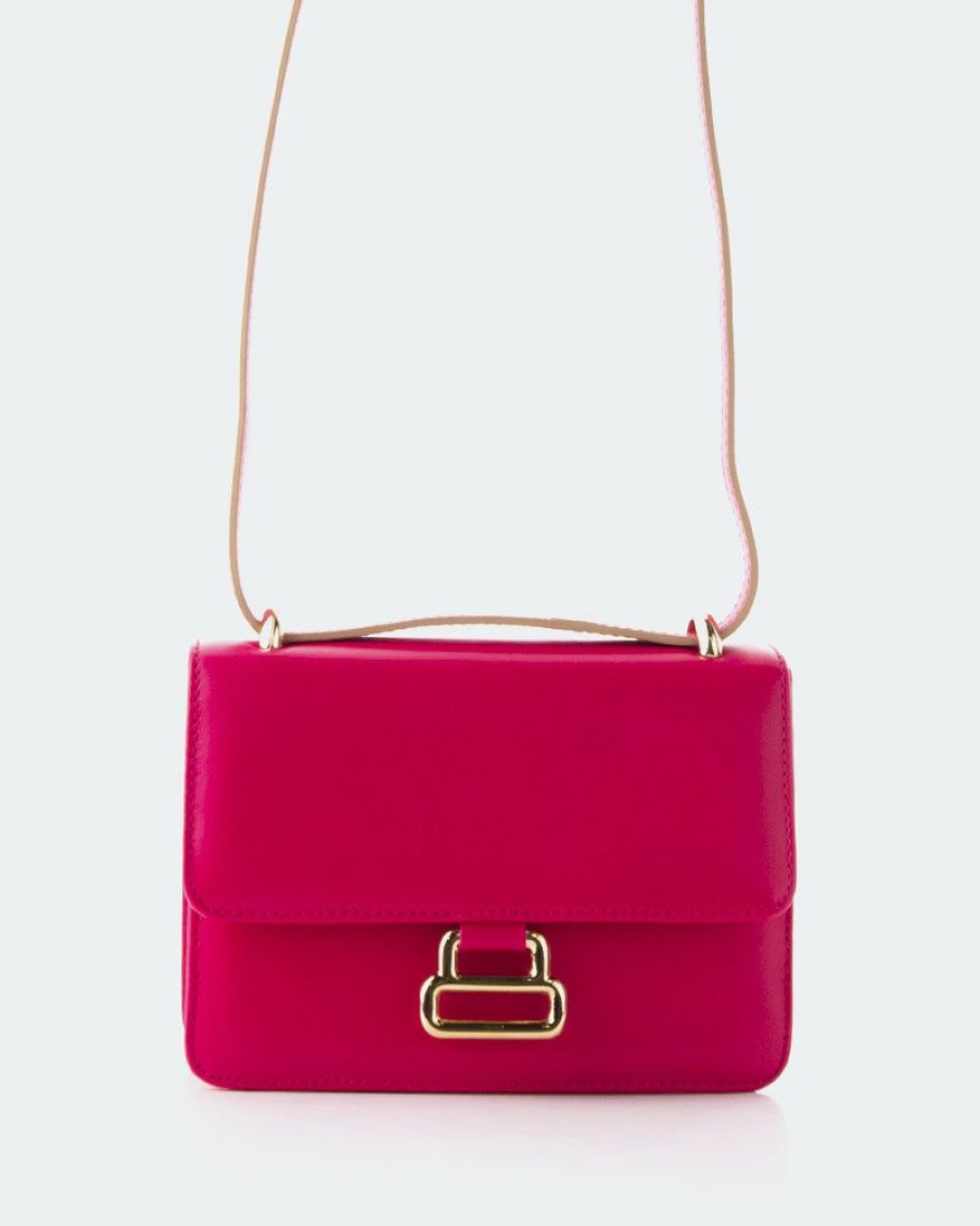 Bags L'Intervalle | L'Intervalle Women Breezy Berry Leather Berry Leather/Cuir Baie