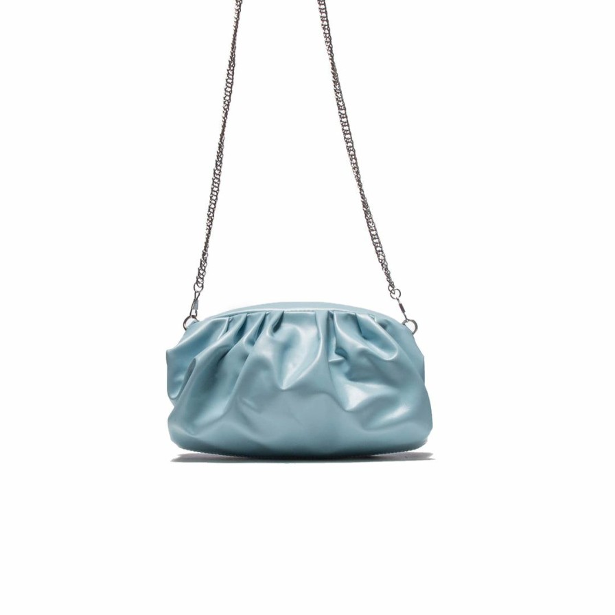 Bags L'Intervalle | L'Intervalle Women Dibra Light Blue Leather