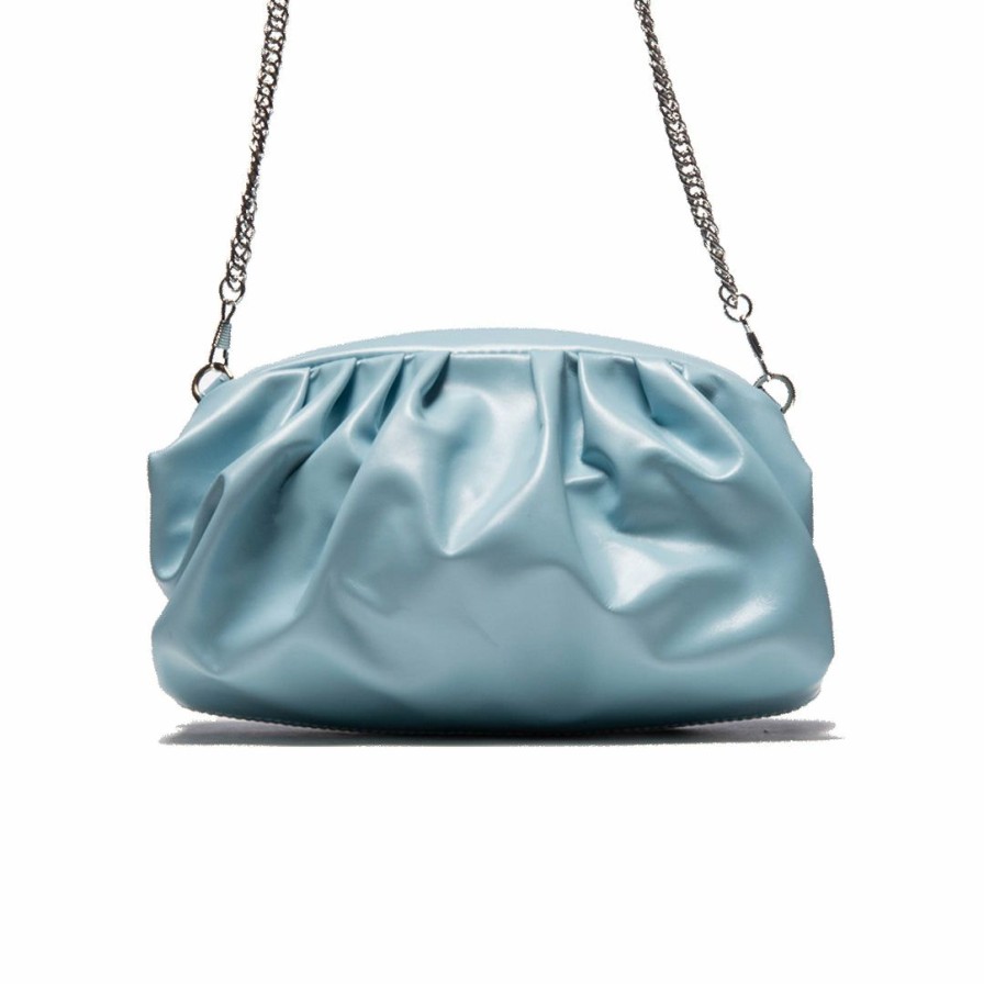 Bags L'Intervalle | L'Intervalle Women Dibra Light Blue Leather