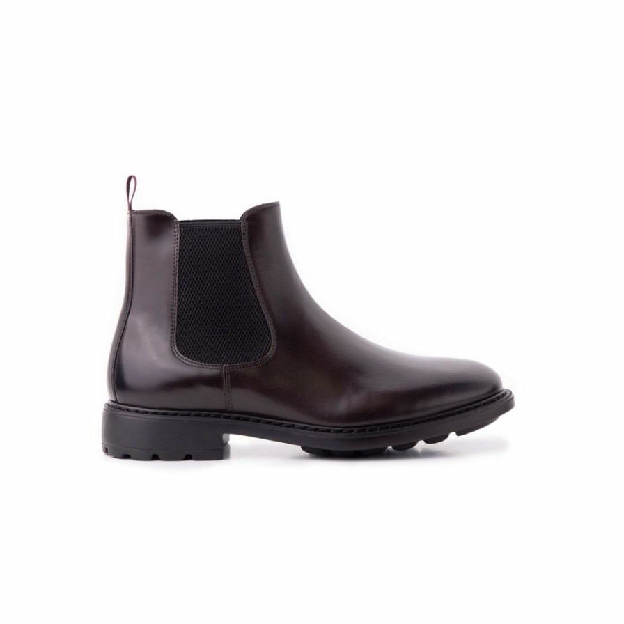 Women L'Intervalle | L'Intervalle Men Troy Brown Leather