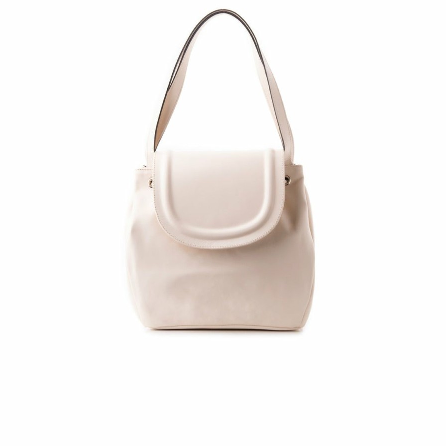 Bags L'Intervalle | L'Intervalle Croisette Cream Leather Cream Leather/Creme Cuir