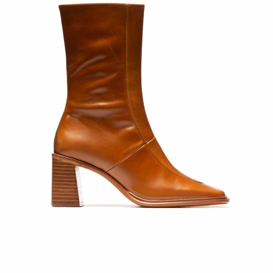 Women L'Intervalle | L'Intervalle Manor Women Tan Leather