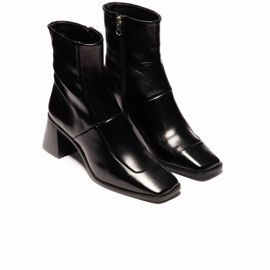 Women L'Intervalle | L'Intervalle Bendigo Women Black Leather