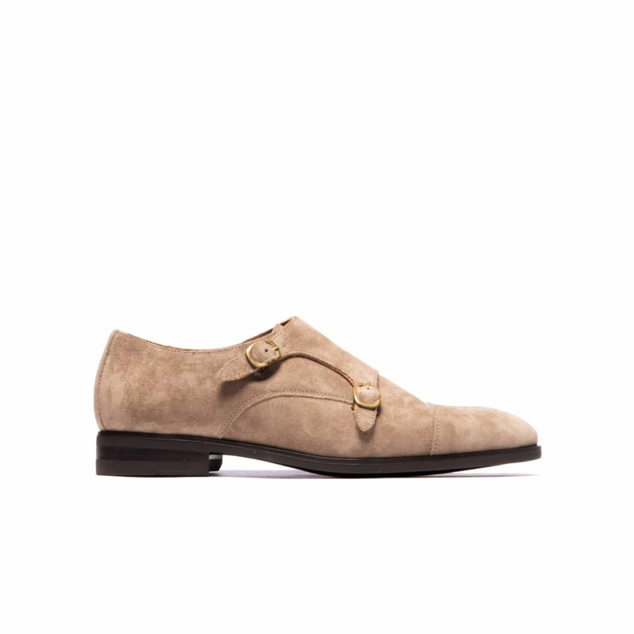 Women L'Intervalle | L'Intervalle Owen Men Taupe Suede