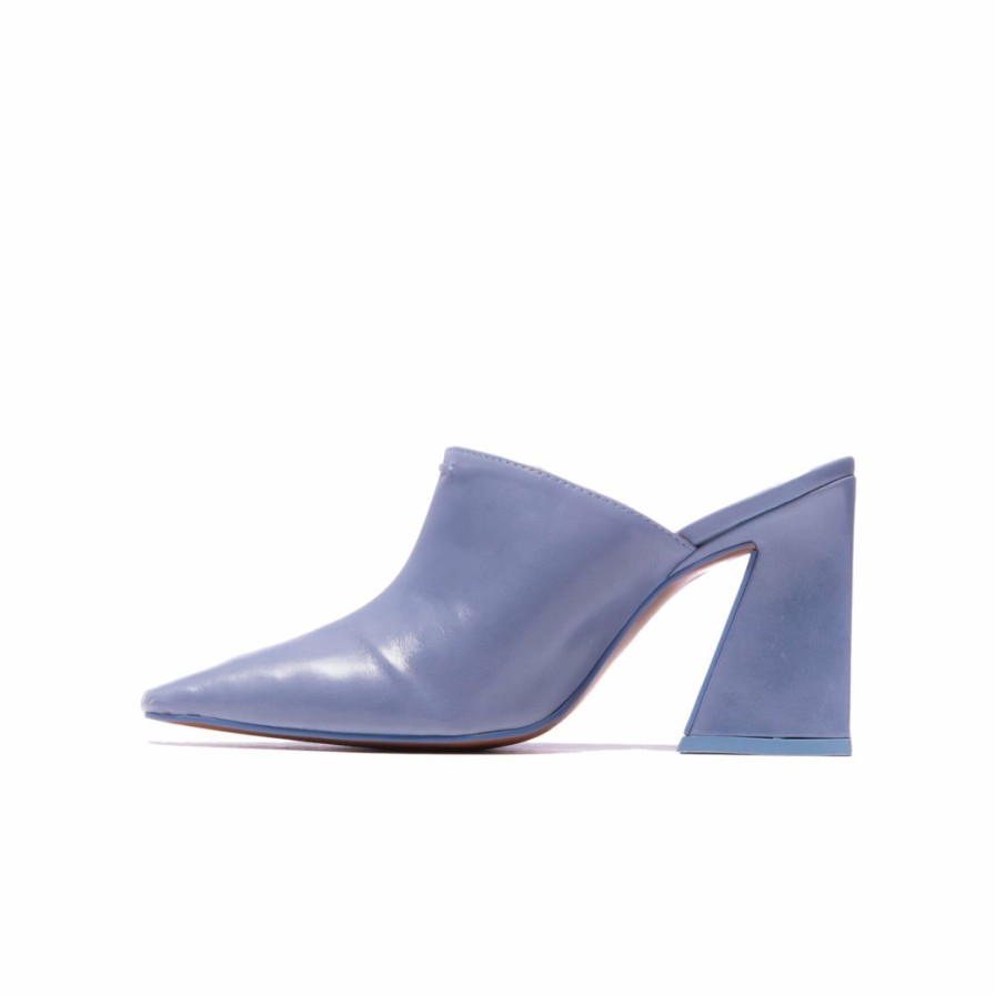 Women L'Intervalle | L'Intervalle Tiffany Blue Leather Women