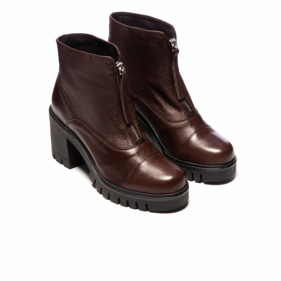 Women L'Intervalle | L'Intervalle Women Virago Brown Leather