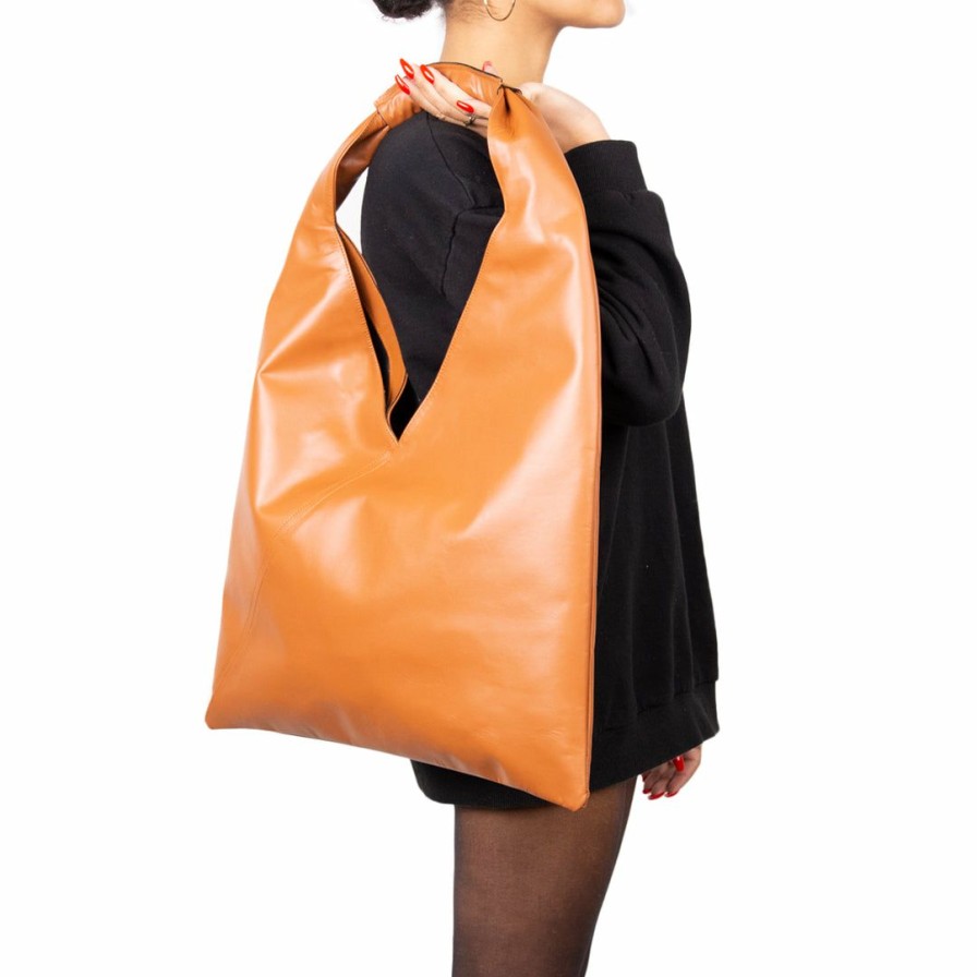 Bags L'Intervalle | L'Intervalle Women Victoire Tan Leather