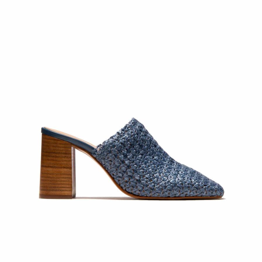 Women L'Intervalle | L'Intervalle Elzira Women Blue Rafia