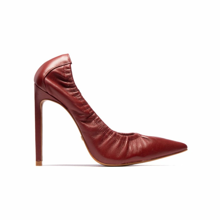 Women L'Intervalle | L'Intervalle Britney Bordeaux Leather Bordeau Leather