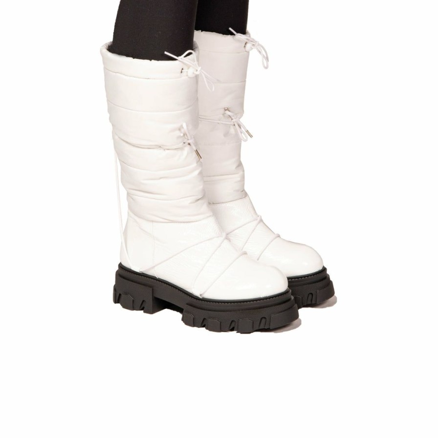 Women L'Intervalle | L'Intervalle Women Avalanche White Patent