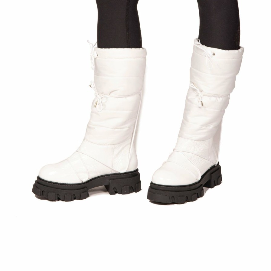 Women L'Intervalle | L'Intervalle Women Avalanche White Patent