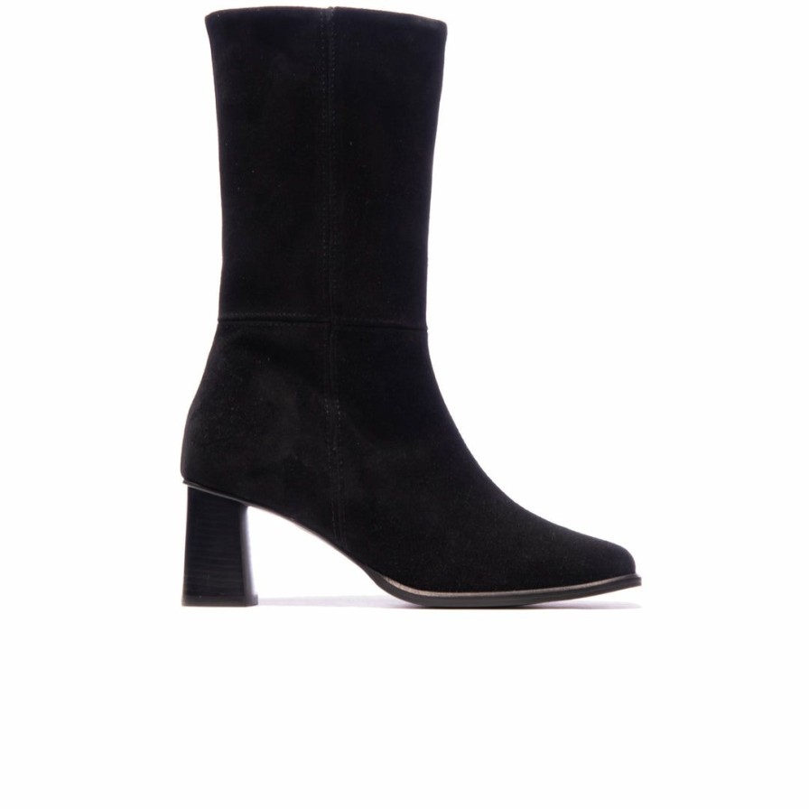 Women L'Intervalle | L'Intervalle Francis Black Suede