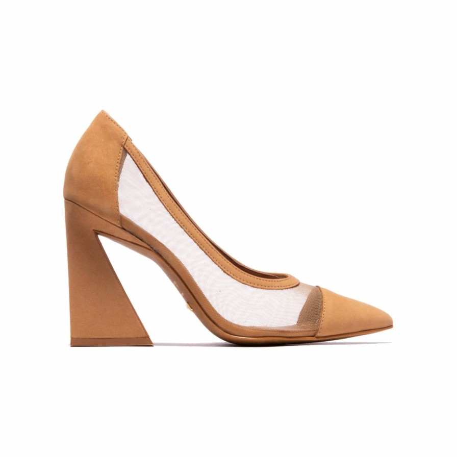 Women L'Intervalle | L'Intervalle Women Fawna Camel Nubuck