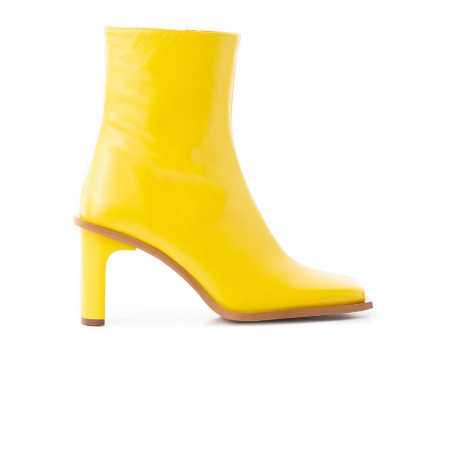 Women L'Intervalle | L'Intervalle Uzwil Yellow Leather