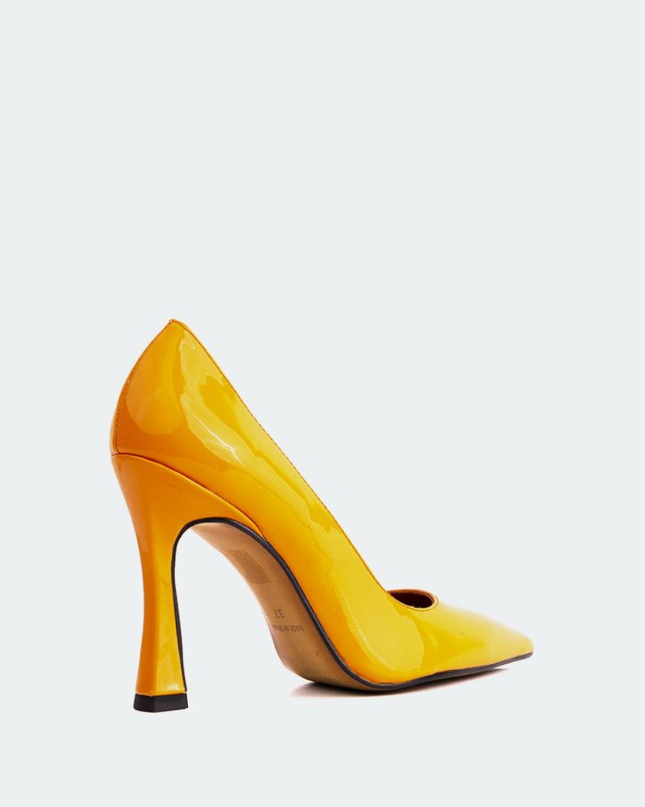 Women L'Intervalle | L'Intervalle Bellisima Orange Patent Orange Patent/Cuir Vernis Orange