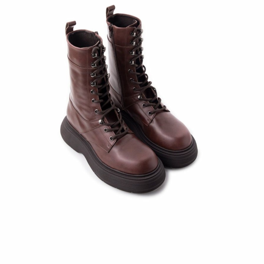 Women L'Intervalle | L'Intervalle Armstrong Women Brown Leather