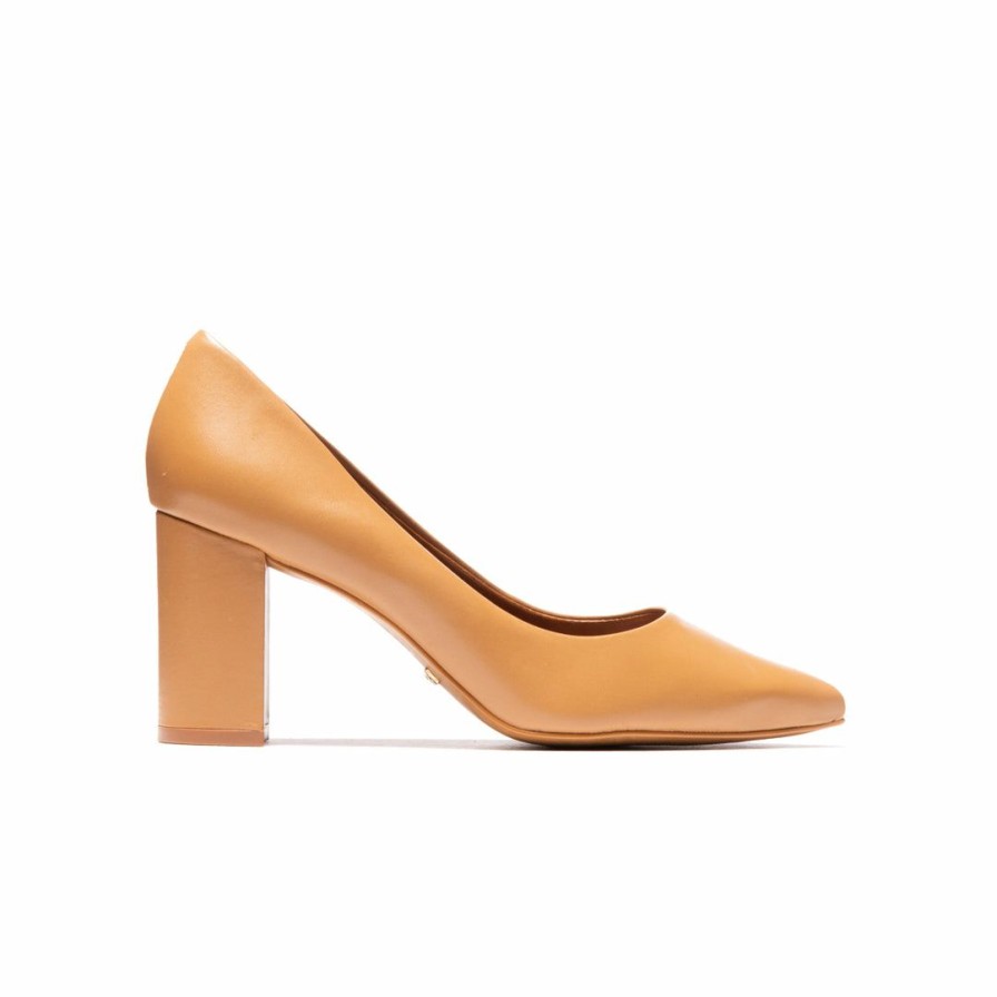 Women L'Intervalle | L'Intervalle Women Peony Camel Leather