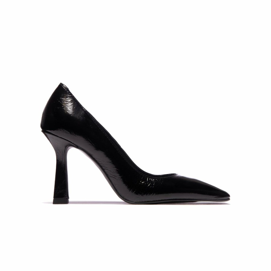 Women L'Intervalle | L'Intervalle Women Tavira Black Leather