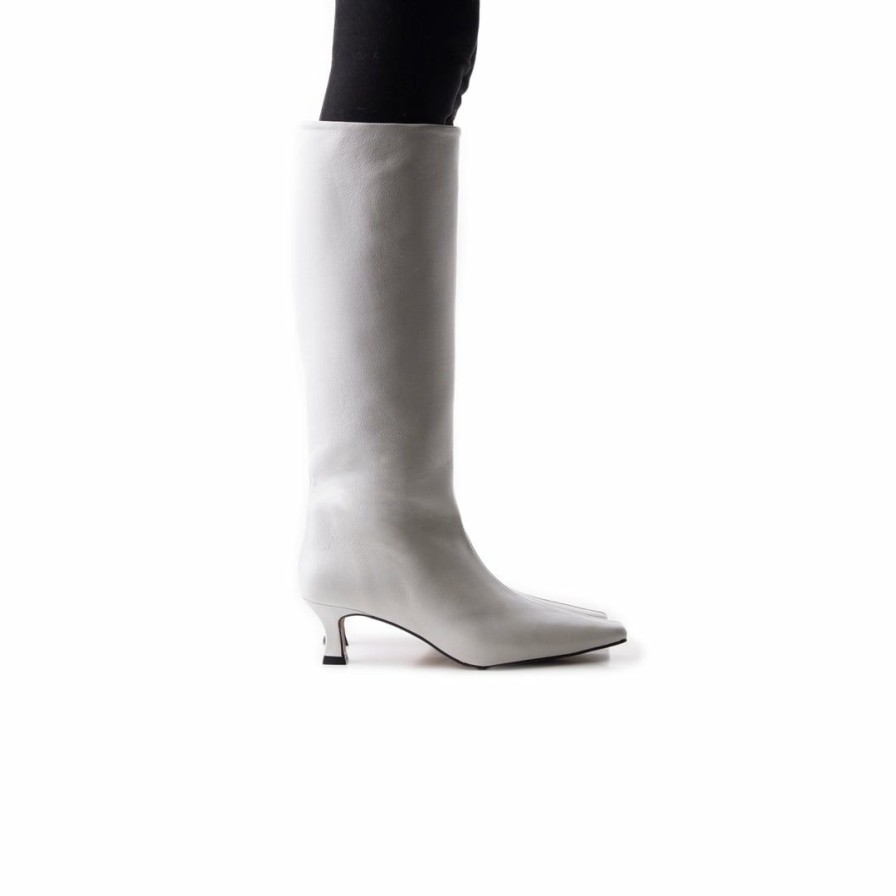 Women L'Intervalle | L'Intervalle Murray Women White Leather