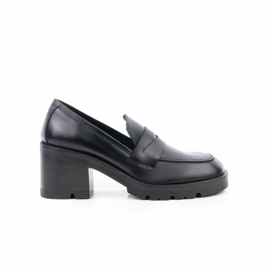 Women L'Intervalle | L'Intervalle Women Roanne Black Leather