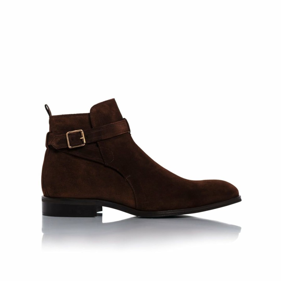 Men L'Intervalle | L'Intervalle Jim Brown Suede Boots Men