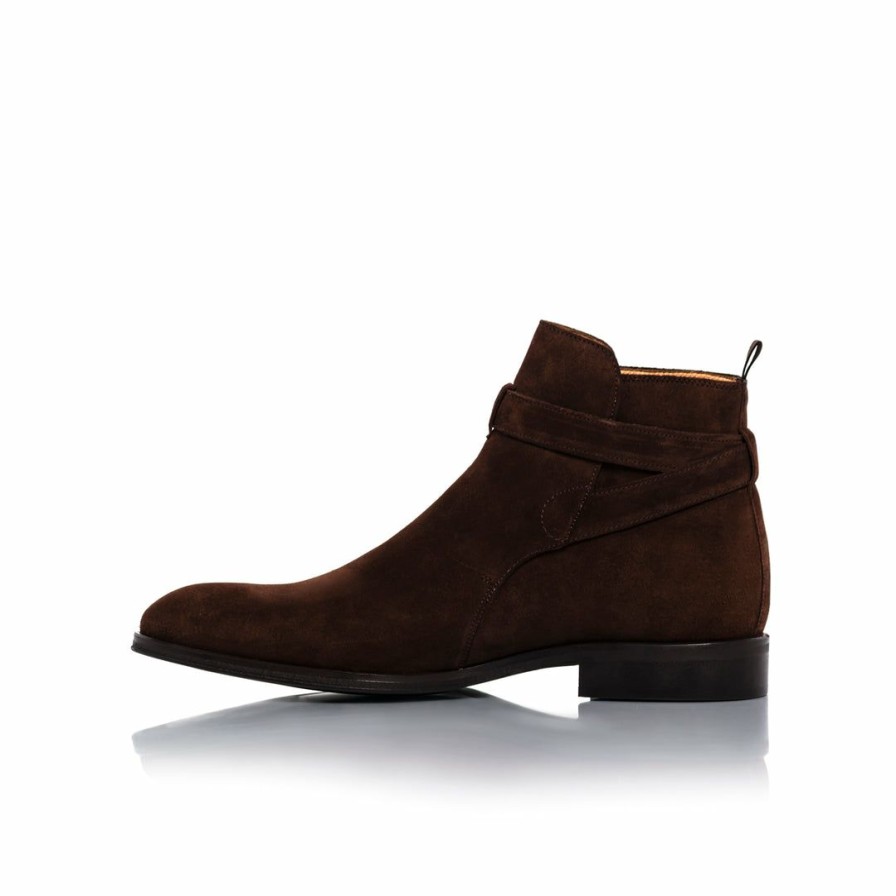 Men L'Intervalle | L'Intervalle Jim Brown Suede Boots Men