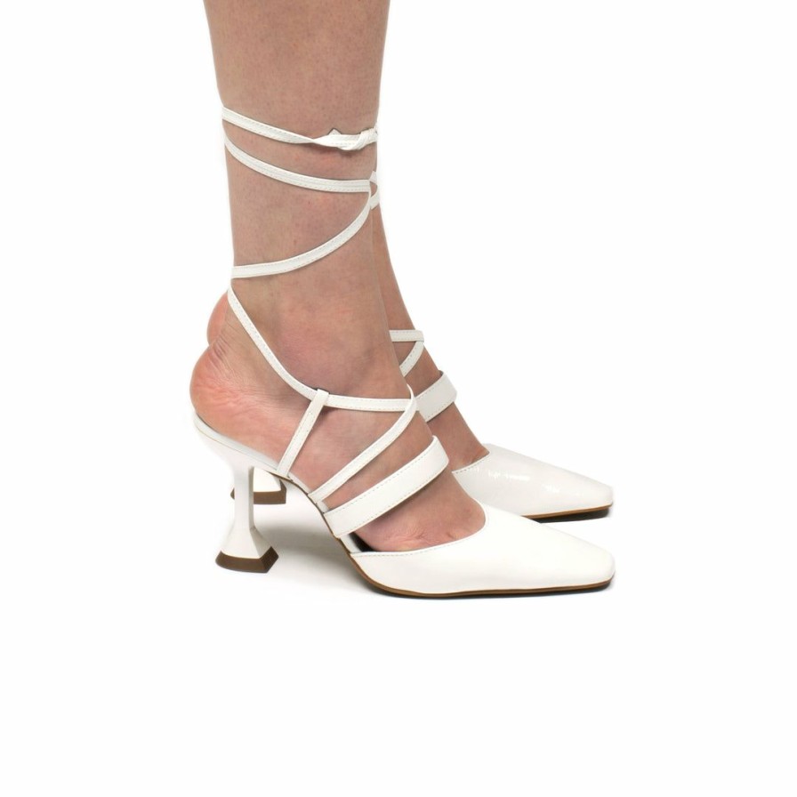 Women L'Intervalle | L'Intervalle Jasmin White Leather