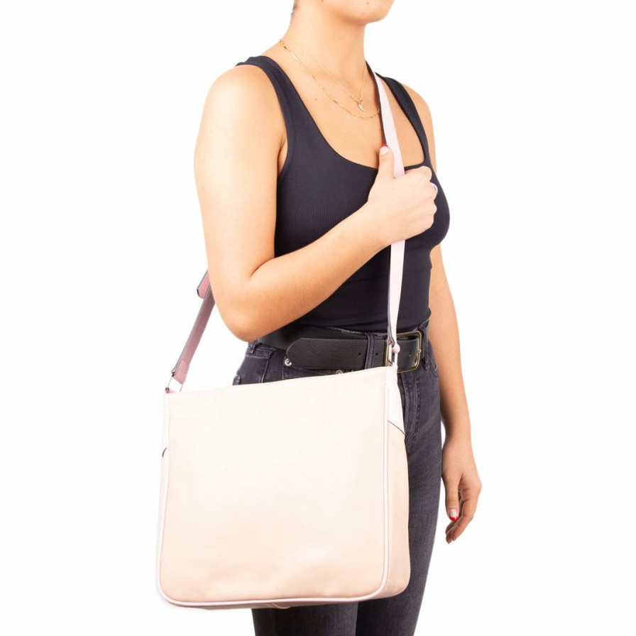 Bags L'Intervalle | L'Intervalle Women Voila Dusty Pink Leather Dusty Pink Leather/Cuir Rose Pale