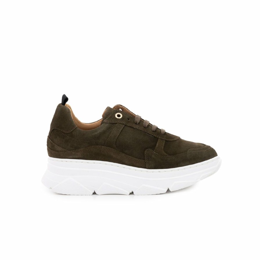 Women L'Intervalle | L'Intervalle Savage Khaki Suede