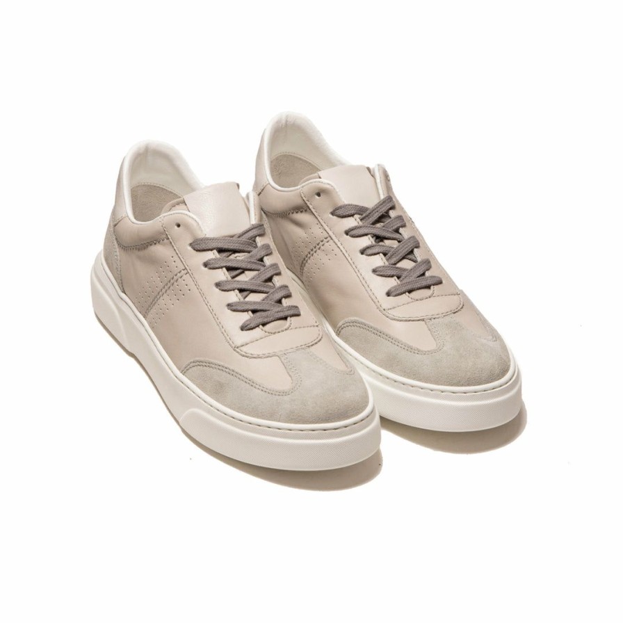 Women L'Intervalle | L'Intervalle Archer Men Grey Leather